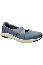 Ryka Mesh Adjustable Mary Janes Endless Dusty Blue