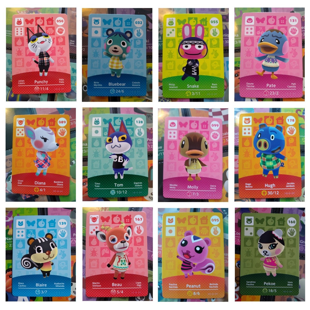 Animal Crossing Amiibo Card Series 1 & 2 Nintendo UK Version