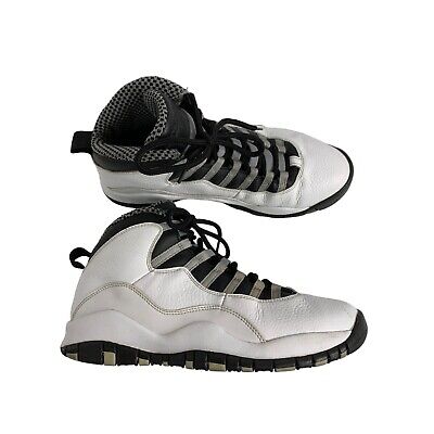 Size 10 Mens Jordan 10 Retro Steel Year 2013 310805-103 Size 10 Mens Jordan 10 Retro Steel Year 2013 310805-103