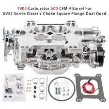 1903 Carburetor 500 Cfm 4 Barrel For Avs2 Series Electric Choke Square Flange