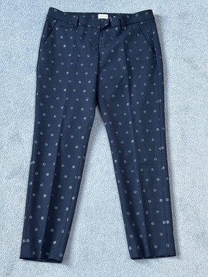 superschöne Seductive Pants ''Vicky'' Gr. 40 - dunkelblau + Polka Dots silber -TOP