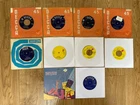 JOB LOT  10 X ROLLING STONES 7"VINYL RECORDS FADE AWAY LAST TIME WE LOVE YOU
