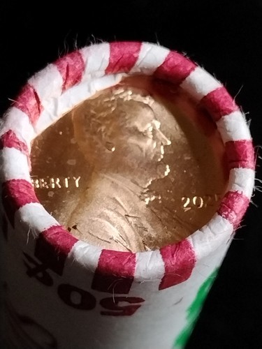 1 Rotolo originale LINCOLN / SCUDO COMMEMORATIVO PICCOLO CENTESIMO 2025, nuovo mai circolato - Foto 2 di 4