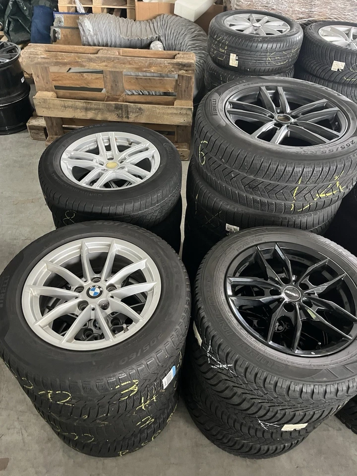 Konvolut 18 x BMW 3er 5er  Winter Radsätze ORIGINAL + ZUBEHÖR  16 17 18 Zoll - Bild 2 von 4