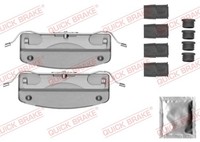 ZubehöRsatz Scheibenbremsbelag Quick Brake 109-0041 FüR W166 Klasse Audi GLE GLS
