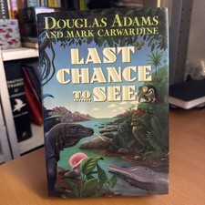 First Edition US 1st Printing Last Chance To See Douglas Adams, Mark Carwardine