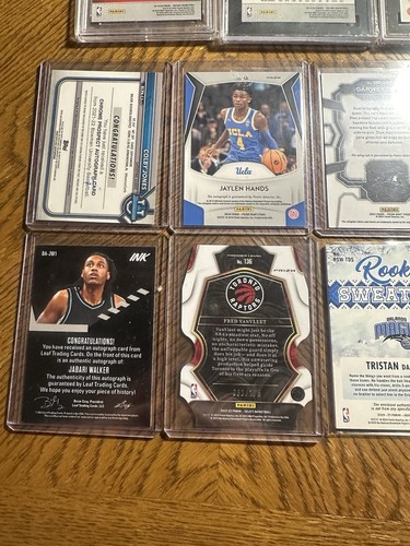 11 Card Basketball Bundle Lot NBA College Graded, Numbered, Patch, and Autograph - Picture 9 of 11