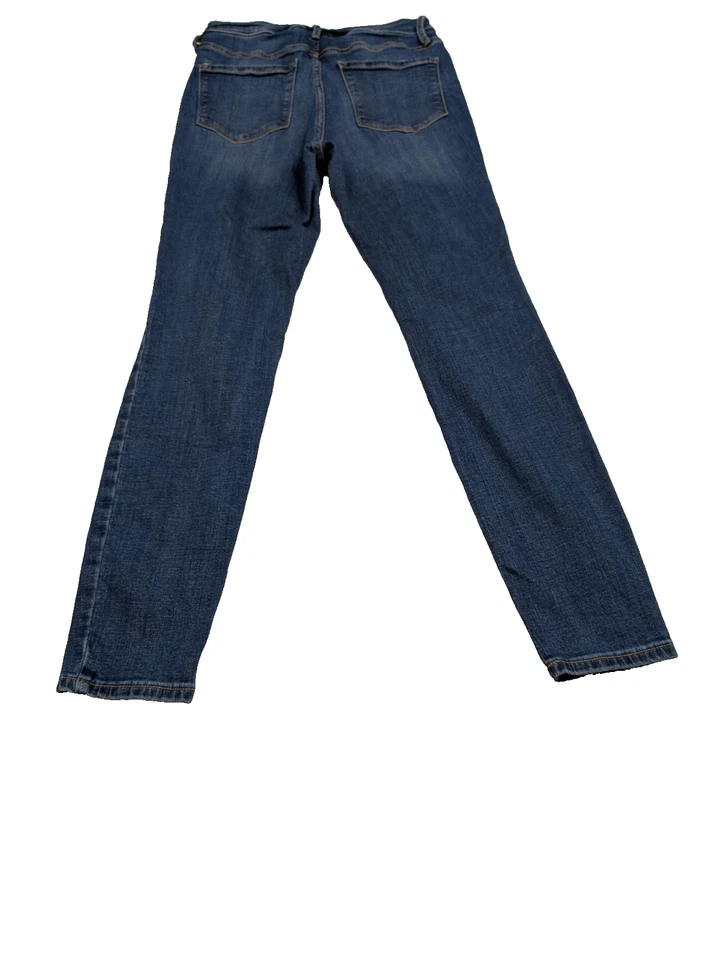 JEAN Fille OLD NAVY Taille 12/13 ans (Regular) Skinny Fit Super Stretch Troué - Photo 4/4
