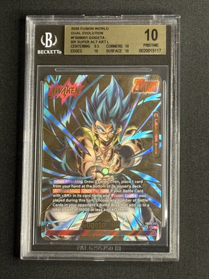 Gogeta BR FB09-001 Super Alternate Art L Fusion World Dual