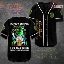 Crown Royal Apple Gnome Baseball Jersey_o12_84