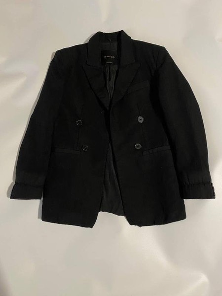 Women Massimo Dutti Blazer Black Viscose S