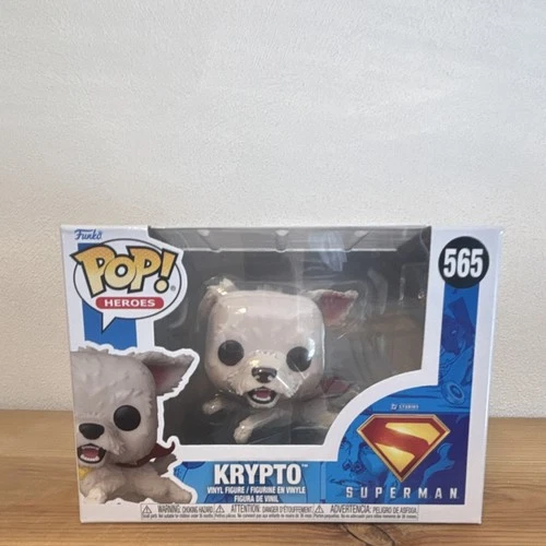 Funko Pop! Vinyl: Superman - Krypto #565 Heroes Collection Figure