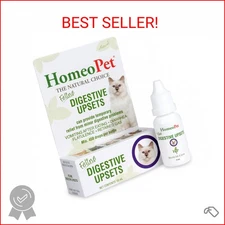 HomeoPet Feline Digestive Upsets, Natural Pet Digestive Support for Cats and Kit