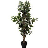 KüNstlicher Ficus-Baum Im Schwarzen Topf, 115 Cm