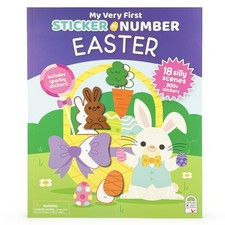 My Very First Sticker by Number Easter - Sticker Activity Book for Kids with Pul