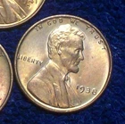 1938-P CHOICE BU - LINCOLN WHEAT CENT - SOLID COIN - NICE COLOR - SEE PICS!