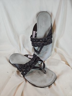 Merrell Terran Braid Post Thong Toe Sandals Size 9 Excellent Condition