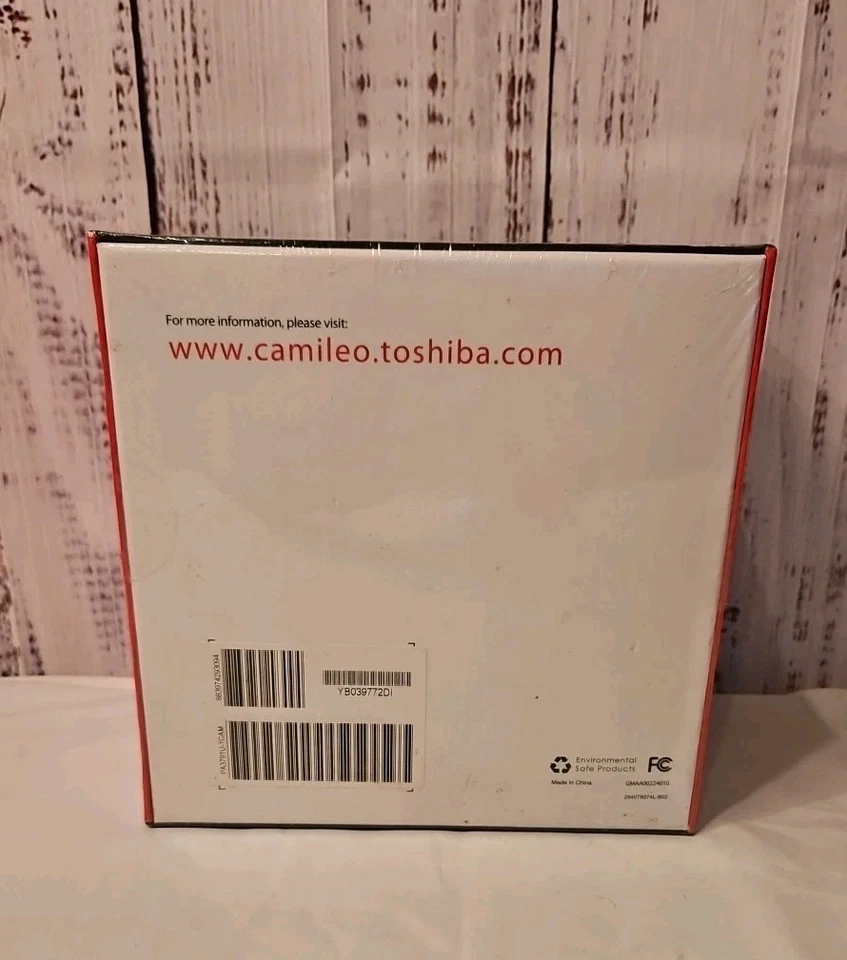 New Sealed Toshiba Camileo H30 High Definition Camcorder/ Black 2010 - Image 2 of 4