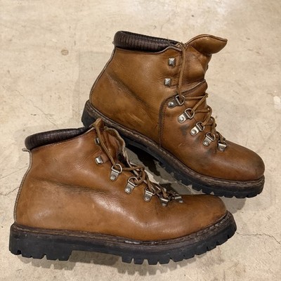 VTG Vasque Mens Size 8 M Brown Leather Mountaineering Hiking Boots
