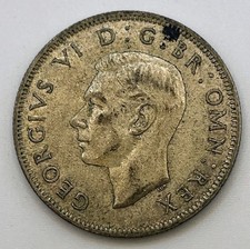 1942 Great Britain 2 Shillings XF EF Silver .500 ASW .182 KM#855 George VI