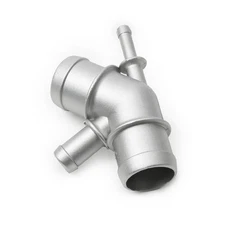 Fit For VW Audi TT Upper Radiator Water Hose Coolant Flange Aluminum 1J0121087C