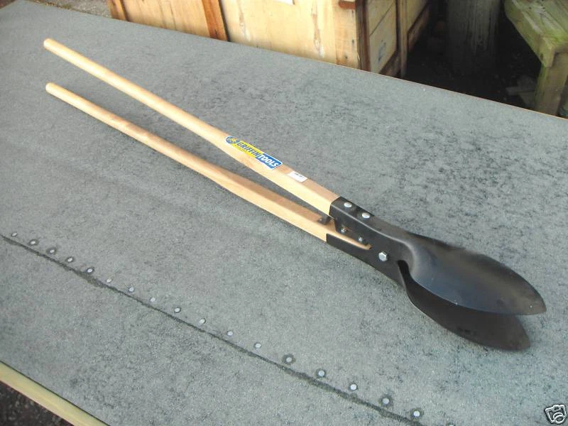 digging shovel double digger post hole shovel