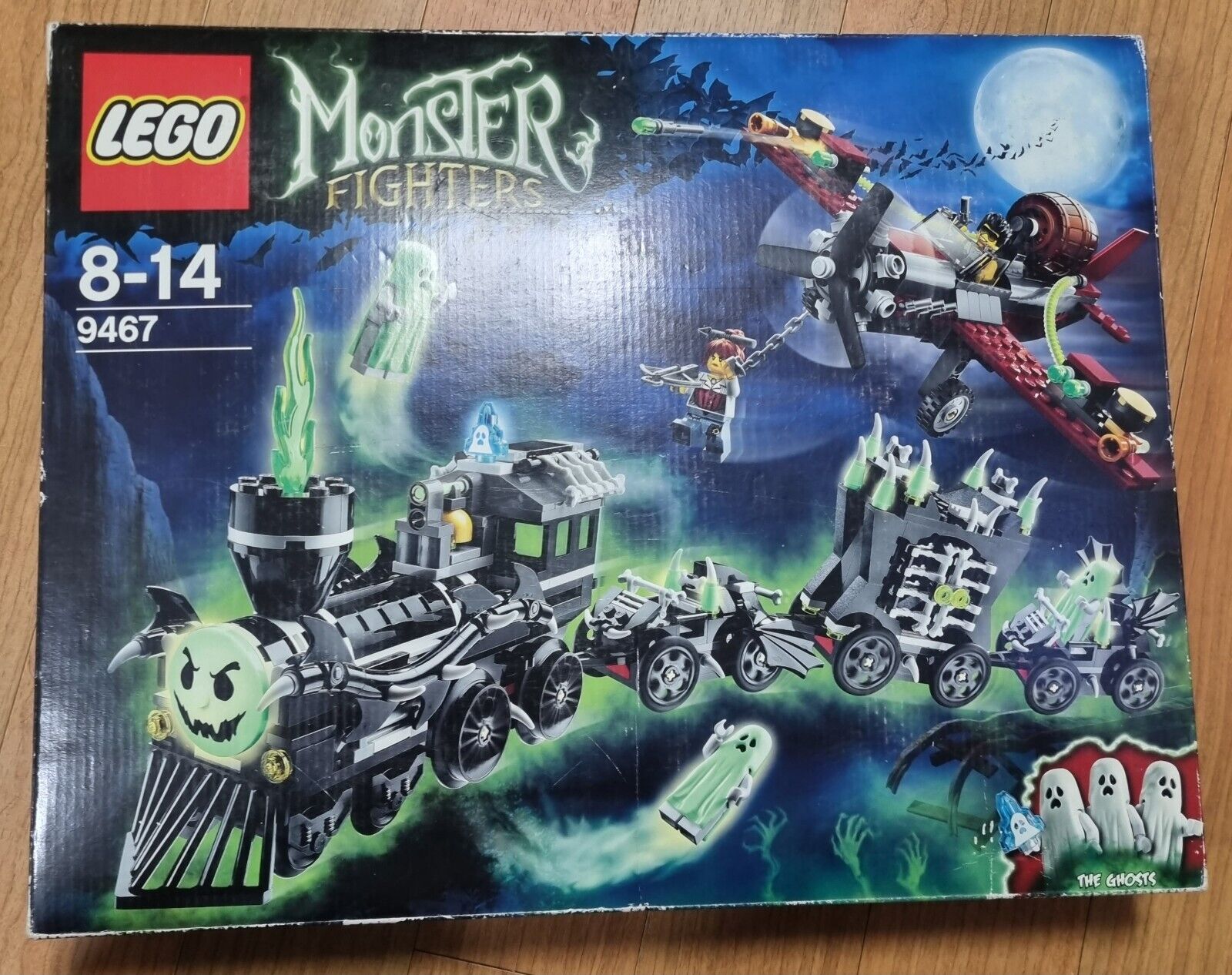 Lego 9467 Monster Fighters The Ghost Train Retired Item New Sealed