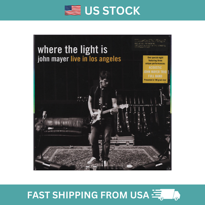 洋楽 4LP Where The Light Is John Mayer Live John Mayer – Where The Light Is: John Mayer Live In Los Angeles
