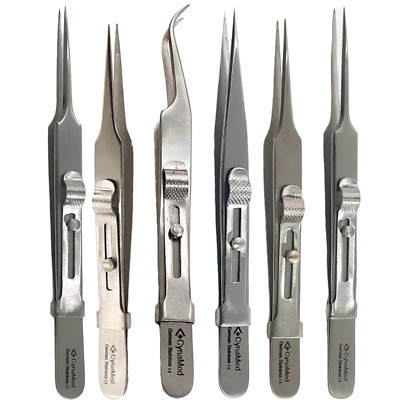 German  Steel watchmaker Repair Anti-static Jewelry Tweezers Pick-UP Tools Set