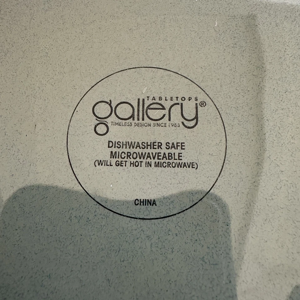 Tabletops Gallery Monroe Sage Green Stoneware Dinner Plate Lot Of 4 - Image 4 of 4