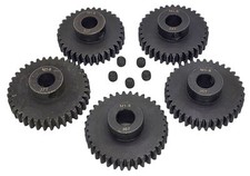 NEW NHX RC MOD1 8mm Bore Hardened Steel Pinion Gears: 33T, 34T, 35T, 36T,37T