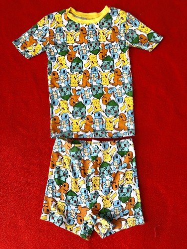Lot of Pokemon Boys' Snug-fit PJs Long Sleeve Shirt & Blue Robe Sz 7 8 10 12 - Picture 2 of 15