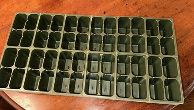 4800 Cells Seedling Plug Trays 48 Pack Reusable Seed Starter Kit Seedling Plant