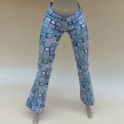 Barbie Kitty Fun Doll Pants Mod Print Vintage Replacement Doll Clothing