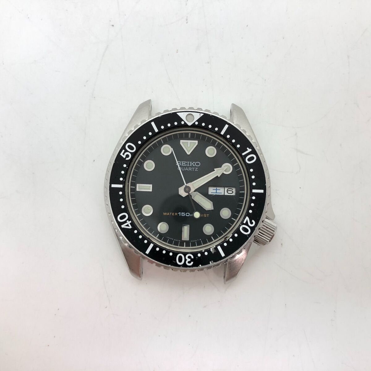 時計 SEIKO 6458-6000 w2004] SEIKO 6458-6000 DIVER 150m Quartz New battery EX/VG