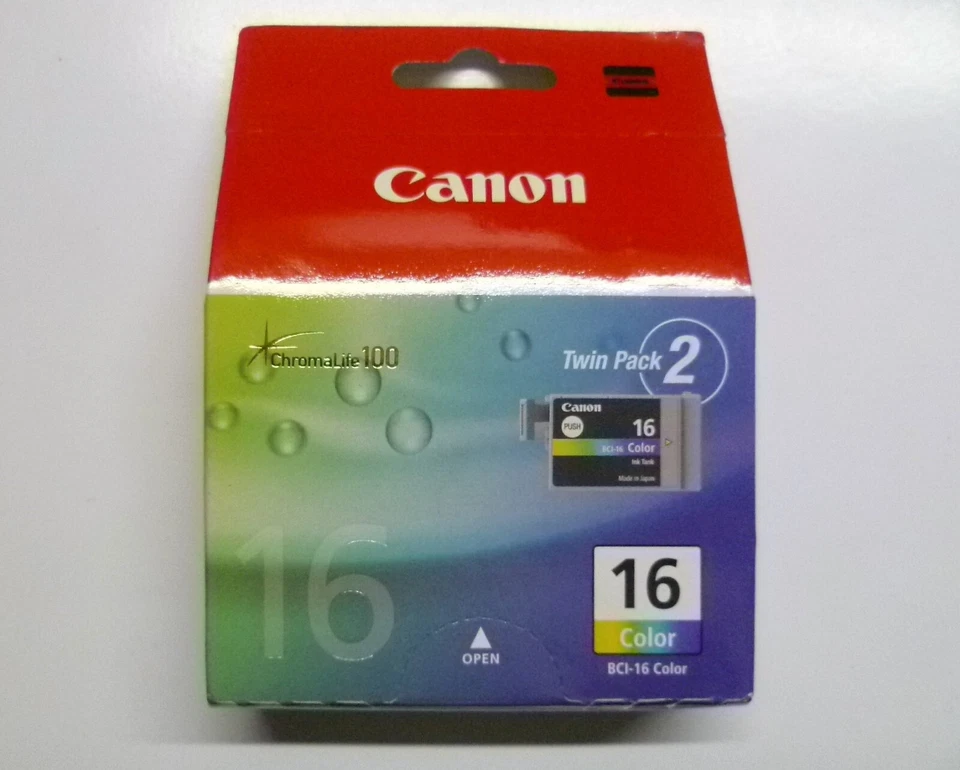 Original Canon BCI-16 couleur iP90 mini220 DS700 DS810 iP90v emballage d'origine - Photo 1/1