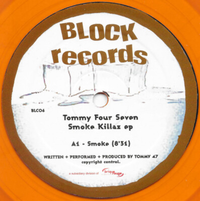 Tommy Four Seven - Smoke Killaz EP (12'', EP,  Or) (Very Good Plus (VG+)) - 33784