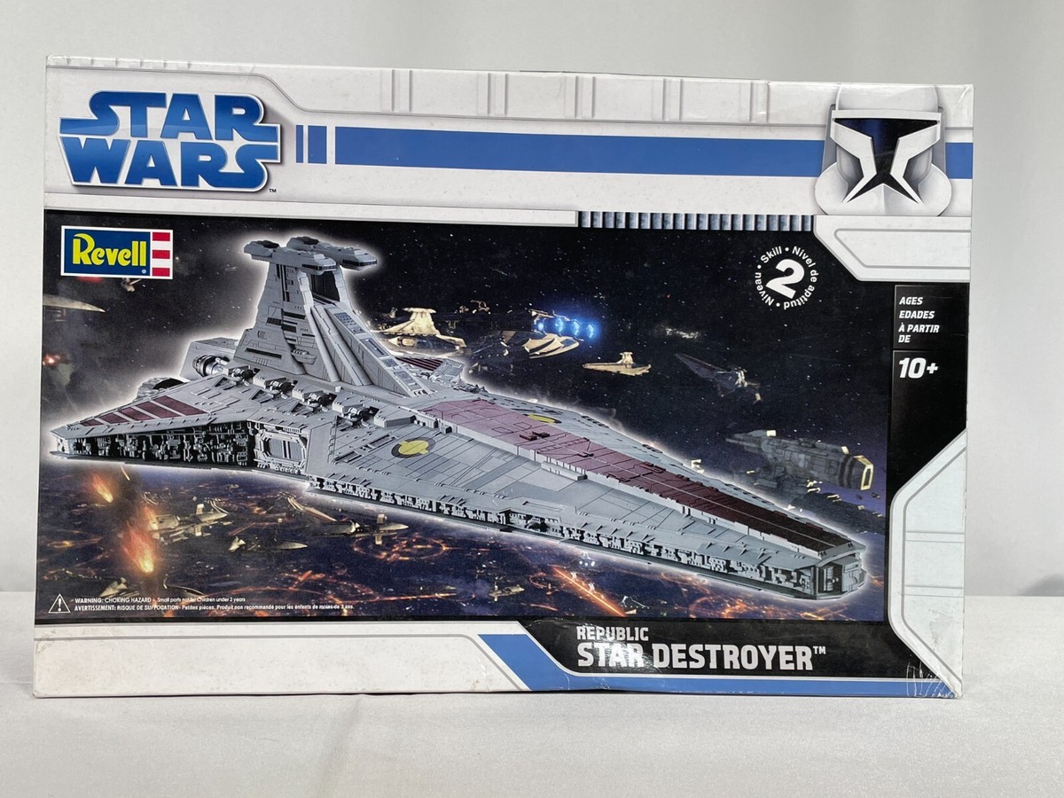 ◎ Revell Republic Star Destroyer ◎ Revell Republic Star Destroyer Model Kit Build 85-6458 Star