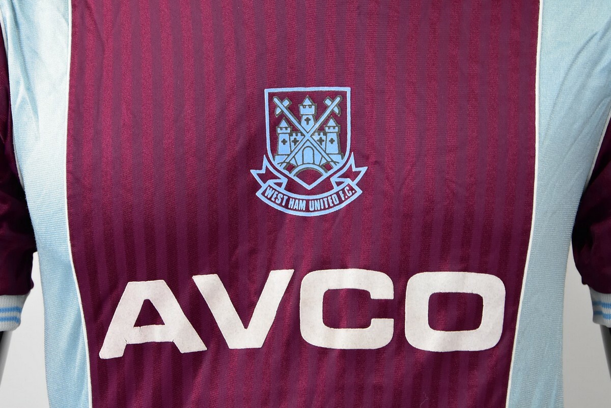 Chemise Homme West Ham 3XL à Carreaux Manches Courtes - Coton Club Football