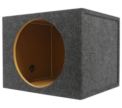 Rockville RSQ15 Single 15'' 2.6 cu.ft. Sealed Car Subwoofer Enclosure Sub Box