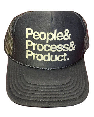 Otto Collection People Process Product Trucker Mesh Snapback Cap Hat New