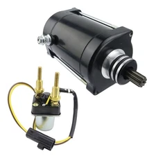 Starter Motor for Kawasaki JT1500 Ultra LX 2007-2011 21163-3720 18432 & Relay