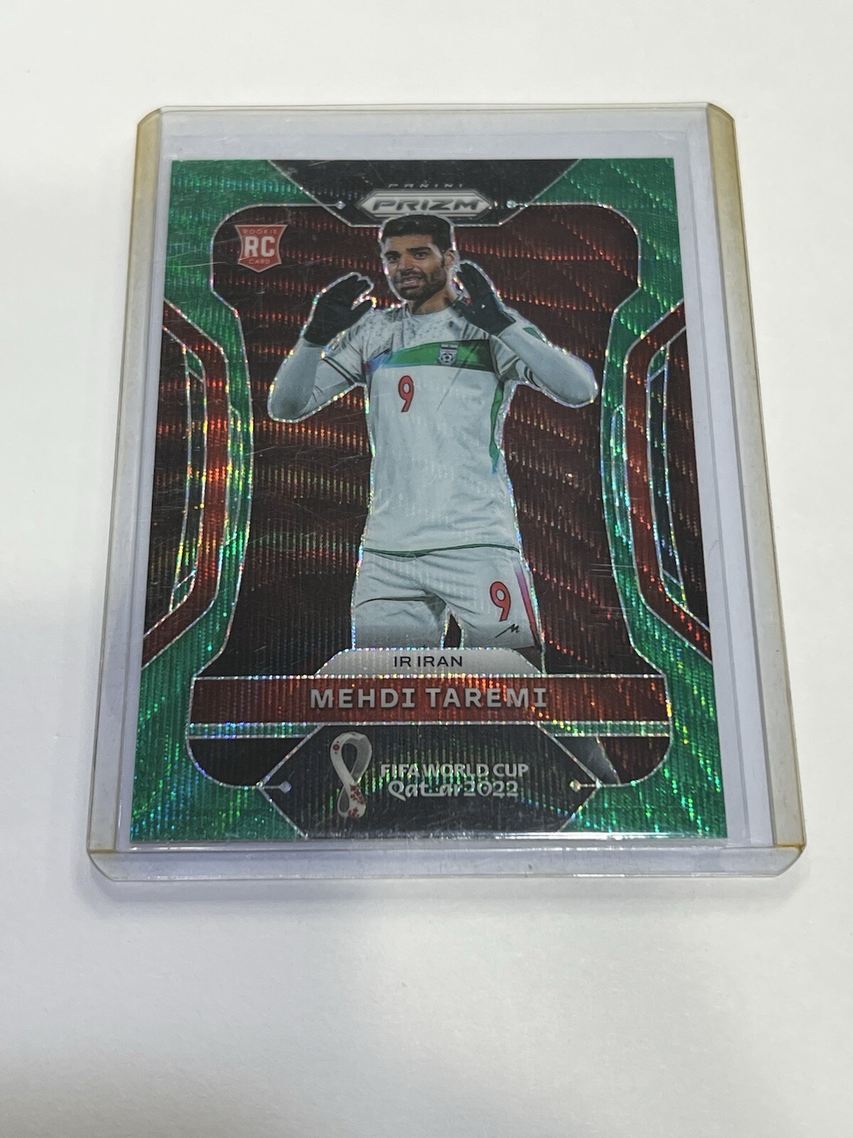2022 Panini Prizm FIFA World Cup Qatar #122 Mehdi Taremi Green Wave