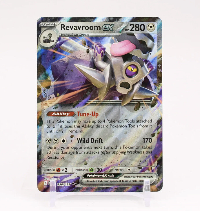 revavroom ex pokemon card Pokemon TCG - Revavroom ex - 156/197 Obsidian Flames - Double Rare Holo