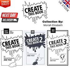 Create This Book Volume 1, 2, 3 by Elizabeth Paperback Moriah Book FAST DELIVERY