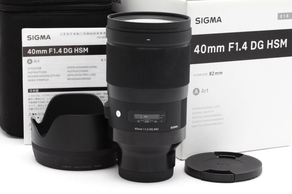 Sigma 40mm Focal Camera Lenses for sale | eBay