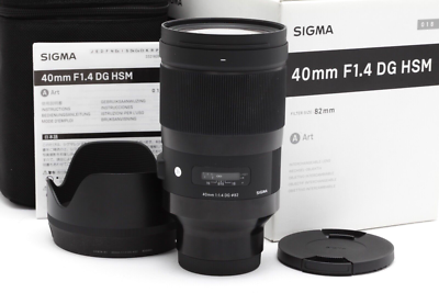 【美品】SIGMA 40mm F1.4 DG HSM Art SONY Sigma 40mm F1.4 DG HSM Art Review | PCMag