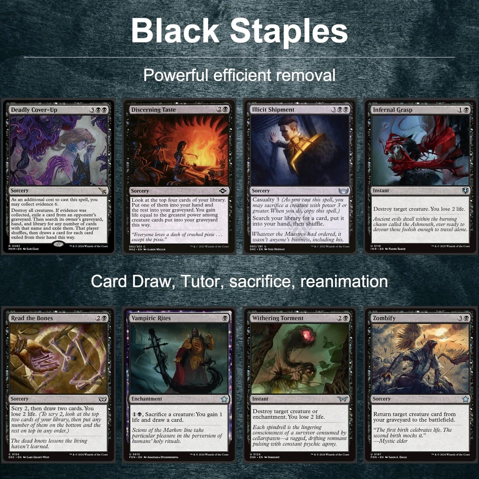 Full Commander Toolkit Magic Gathering staples, fixing, removal, EDH advantage - Image 4 of 4