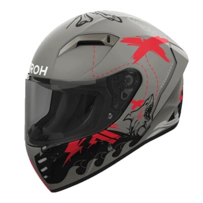 CASCO INTEGRALE AIROH CONNOR DESPERADO ARANCIONE OPACO TAGLIA M ECE 22.06