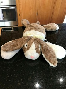 large plush bunny